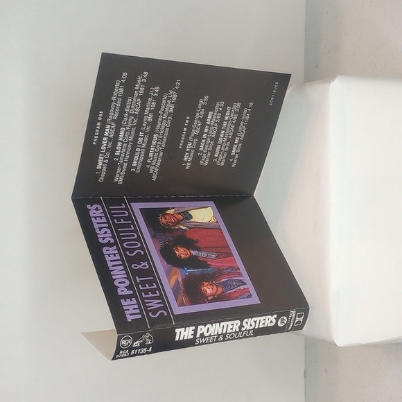 The pointer sisters sweet and so full vintage cassette tape 1981 planet records - Picture 7 of 9